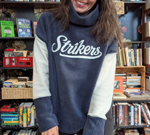 Load image into Gallery viewer, Fleece. Soccer. Strikers. Navy and White. PRE ORDER