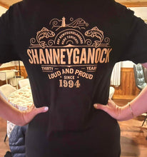 Load image into Gallery viewer, Tee. Shanneyganock 30th Anniversary.
