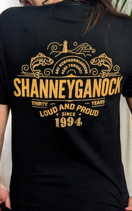 Tee. Shanneyganock 30th Anniversary.