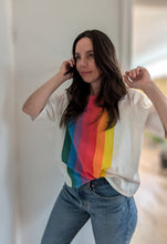 Load image into Gallery viewer, Boxy Blouse. Rainbow Connection
