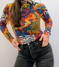 Load image into Gallery viewer, Psychedelic mock-neck
