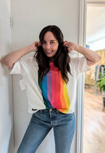 Boxy Blouse. Rainbow Connection