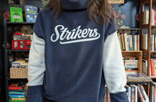 Load image into Gallery viewer, Fleece. Soccer. Strikers. Navy and White. PRE ORDER
